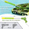 Inflatable Tank Pool Floats Kids - Jasonwell Toddler Pool Floaties Swimming Pool Tank with Water Cannon Gun Swim Floaty Rafts Lake Beach Party Pool Toys for Boys Girls Toddlers Kids view 3