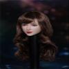 RoofWorld 1/6 Scale Female Head Sculpt, Soldier Planted Hair Head Carved for 12'' Phicen TBLeague VC HT JO Action Figure Body Collection (SDH024-C) view 3