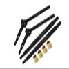 Medium Carbon Steel Front CVD Shaft and +5mm Rear Axle Shaft Set for Traxxas 1:18 TRX4M Ford Bronco Crawler 97074-1 / TRX4M Land Rover Defender 97054-1 / TRX4M K10 High Trail Crawler 97064-1 Upgrades view 1