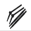 Medium Carbon Steel Front CVD Drive Shaft and Rear Axle Shafts Set for Traxxas 1:18 TRX4M Ford Bronco Crawler 97074-1 / TRX4M Land Rover Defender 97054-1 / TRX4M K10 High Trail Crawler 97064-1 view 1