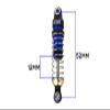 Aluminum 6061 Front Or Rear Adjustable Spring Damper 52mm for Traxxas 1:18 TRX4M Ford Bronco Crawler 97074-1 / TRX4M Land Rover Defender 97054-1 / TRX4M K10 High Trail Crawler 97064-1 Upgrades - Blue view 2