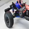 Aluminum 6061 Front Or Rear Adjustable Spring Damper 52mm for Traxxas 1:18 TRX4M Ford Bronco Crawler 97074-1 / TRX4M Land Rover Defender 97054-1 / TRX4M K10 High Trail Crawler 97064-1 Upgrades - Blue view 3