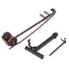 Restokki Miniature Wooden Erhu Model with Case Mini Musical Instrument Miniature Dollhouse Model Mini Ornaments Craft Home Decor(15CM) view 2