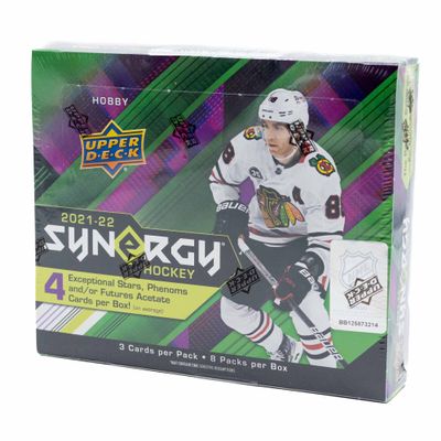 2021-22 UPPER DECK Synergy Hockey Hobby Box