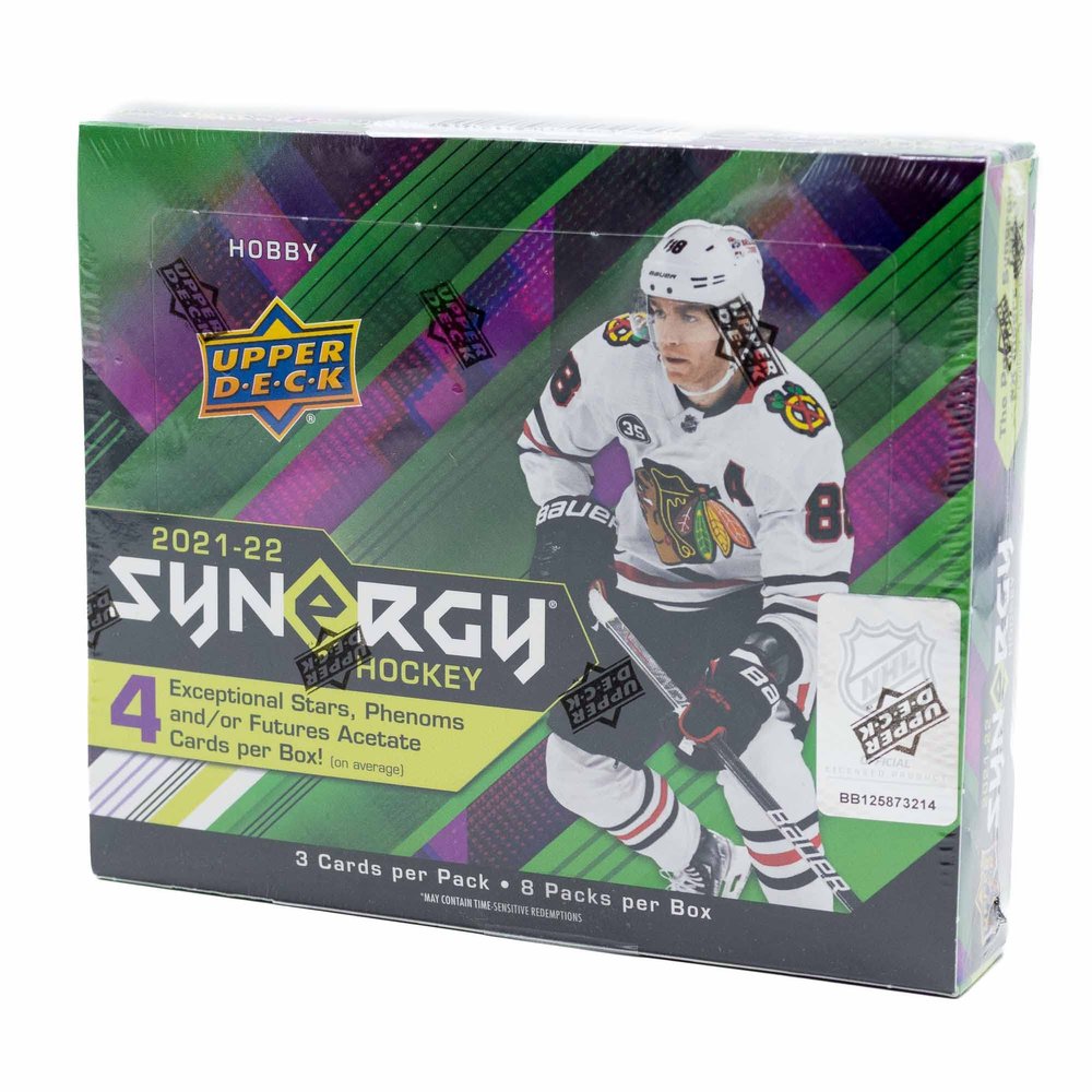2021-22 UPPER DECK Synergy Hockey Hobby Box
