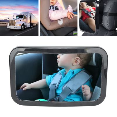 Baby Mirror Car, Car Seat Mirror Rear Facing Backseat Mirror Clear View Safety Monitoring 360 Adjustable Shatterproof for Rear Facing Infant