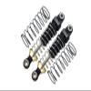 Aluminum 6061 Front Or Rear Adjustable Spring Damper 52mm for Traxxas 1:18 TRX4M Ford Bronco Crawler 97074-1 / TRX4M Land Rover Defender 97054-1 / TRX4M K10 High Trail Crawler 97064-1 Upgrades - Black view 1
