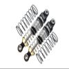 Aluminum 6061 Front Or Rear Adjustable Spring Damper 52mm for Traxxas 1:18 TRX4M Ford Bronco Crawler 97074-1 / TRX4M Land Rover Defender 97054-1 / TRX4M K10 High Trail Crawler 97064-1 - Silver view 1