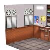 Menolana Backdrop Scene Display Diorama Photo Board Simulation Background Board Scene for Dolls view 3