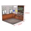 Menolana Backdrop Scene Display Diorama Photo Board Simulation Background Board Scene for Dolls view 4