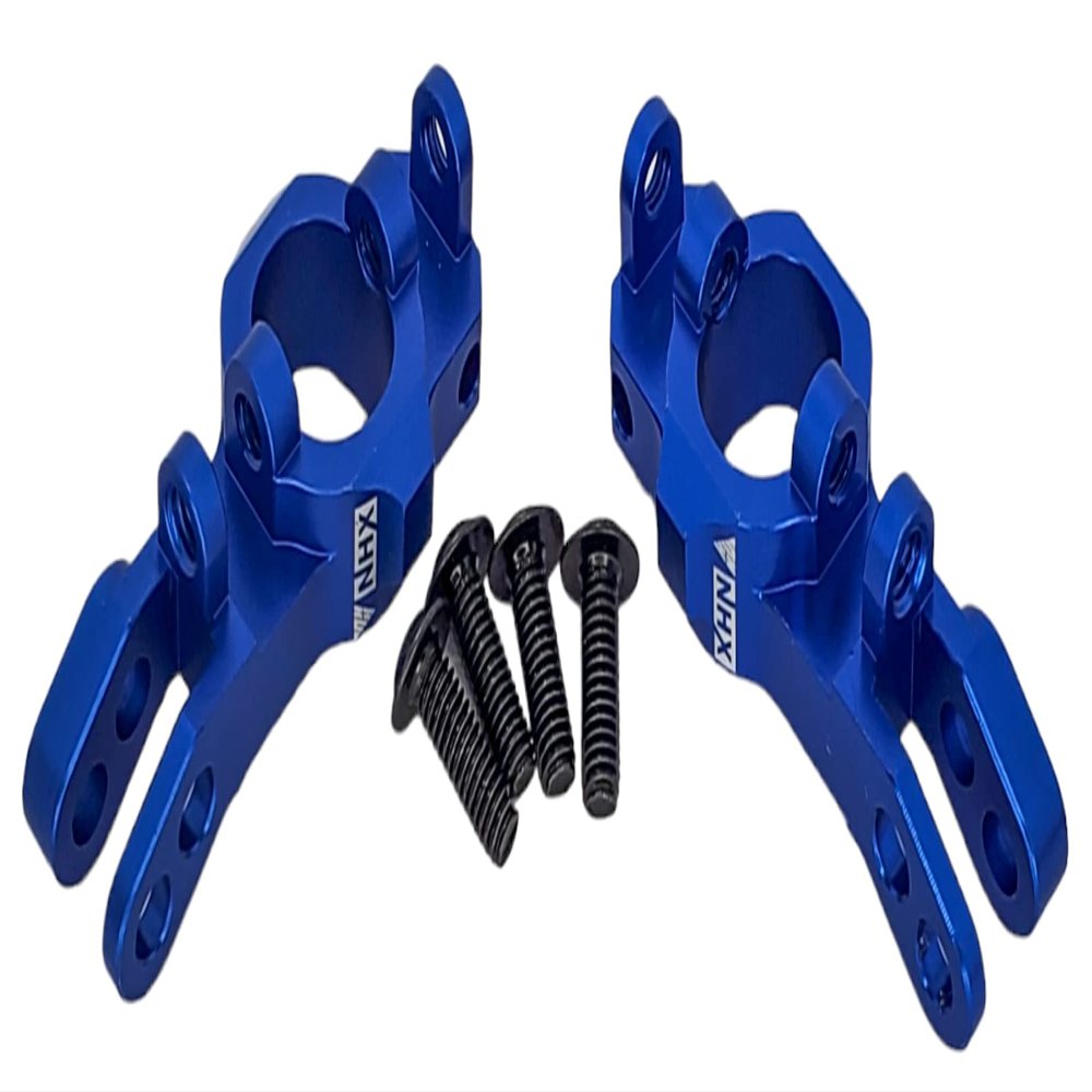 NHX RC Aluminum Spindle Carrier C-Hub for 1/10 Redcat Blackout XTE/XBE/SC -Blue
