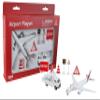Daron Emirates Small Airport Playset  Officially Licensed Die-Cast Metal Airplane with Plastic Vehicles & Signs  Highly Detailed Pretend Play Toy for Kids Ages 3+ view 1