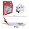 Daron Emirates Small Airport Playset  Officially Licensed Die-Cast Metal Airplane with Plastic Vehicles & Signs  Highly Detailed Pretend Play Toy for Kids Ages 3+ view 2