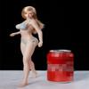 1/6 Scale Female Body,12inch TBLeague Young Girl Medium Bust Super Flexible Seamless Miniature Action Figure Body Collection (S34 Pale Skin with Head) view 4