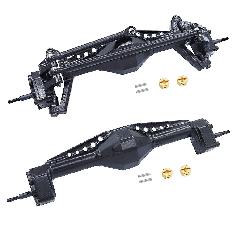 Aluminum Alloy Front Rear Portal Axle for Axial RC Crawler 1/18 UTB18 Capra Unlimited Trail Buggy RTR AXI01002T1 Update Parts