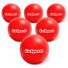 GoSports Soft Skin Foam Playground Dodgeballs - 6 Pack Set for Kids - Includes Mesh Carry Bag view 1