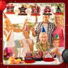 8 Pcs 50th Red and Black Table Honeycomb Centerpieces 50th Birthday Decorations Red Black Happy 50th Birthday Decorations Centerpieces for Tables Toppers 50 Years Party Supplies view 4