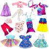 WONDOLL 18-inch Doll Clothes and Accessories - 10 Sets Compatible with 18-inch-Dolls Outfits Christmas Birthday Gift for Little Girls view 2