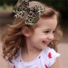 Baby girls leopard print bow hairpin Bow Leopard Hair Bow for women view 4