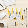 Totority Replacement Parts, S107 /S107G RC Helicopter Full Set Spare Parts, Yellow ABS Plastic & Alloy, for RC Helicopter Enthusiasts view 4
