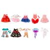 ZQDOLL 19 pcs American Doll Clothes Gift for 18 inch Doll Clothes and Accessories, Including 10 Complete Sets of Clothing view 2