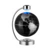 Magnetic Levitating Globe, Large 8inch Floating Globe With LED Lights, Magnetic Globe Display, Indoor Accents, Study Room Decor, Modern Decorative Ornament (Black) view 2