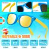 GIFTINBOX Party Favors Kids Sunglasses Bulk, Boys Girls Party Sunglasses with UV Protection, Beach Pool Birthday Party Supplies, Goodie Bags Stuffers Graduation Birthday Gifts for Kids 3-8 - 24PCS view 4