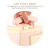Decorative Piggy Bank for Boys and Girls Adorable Car-Shaped Money Box Lock for Boys and Girls Birthdays and Holidays and Savings Accessory view 3