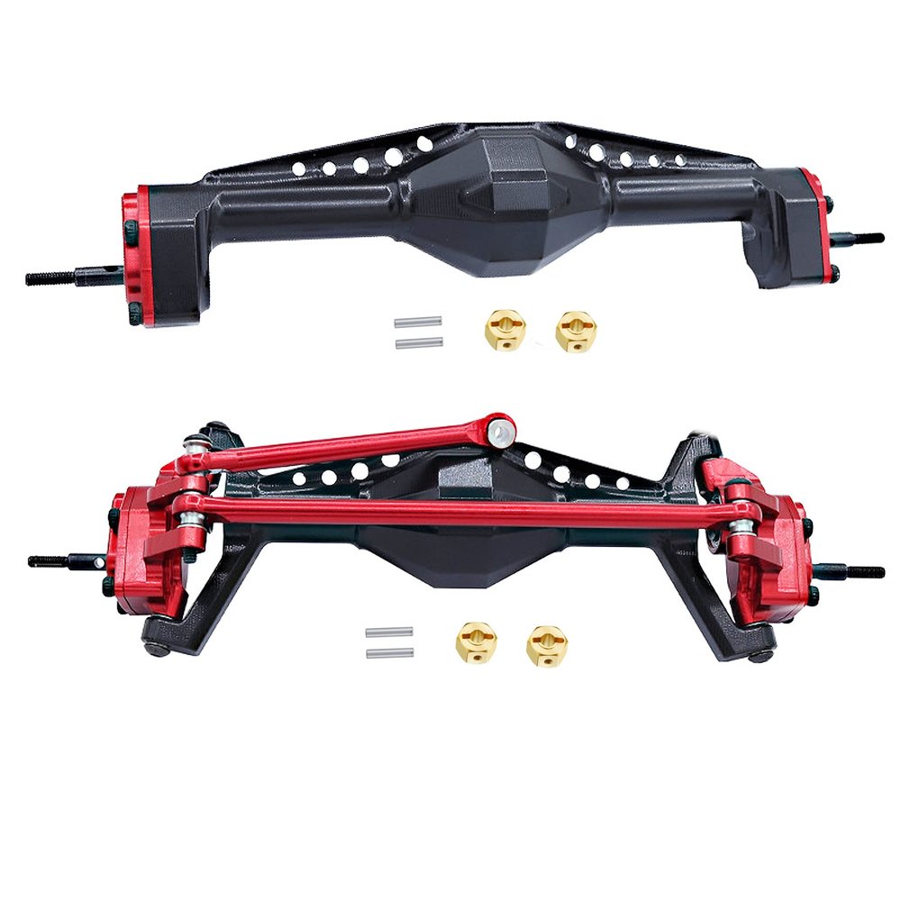 Aluminum Alloy UTB18 Front Rear Portal Axle for Axial RC Crawler 1/18 UTB18 Capra Unlimited Trail Buggy RTR AXI01002T1 Update Parts