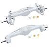 Aluminum Alloy Silver Front Rear Portal Axle for Axial RC Crawler 1/18 UTB18 Capra Unlimited Trail Buggy RTR AXI01002T1 Update Parts view 1
