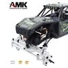 Aluminum Alloy Silver Front Rear Portal Axle for Axial RC Crawler 1/18 UTB18 Capra Unlimited Trail Buggy RTR AXI01002T1 Update Parts view 2