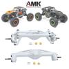 Aluminum Alloy Silver Front Rear Portal Axle for Axial RC Crawler 1/18 UTB18 Capra Unlimited Trail Buggy RTR AXI01002T1 Update Parts view 4