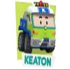 Robocar Poli Keaton Transforming Robot, 4" Transformable Action Toy Figure Vehicles, Emergency Vehicle Playset, Holiday Birthday Rescue Car Toys Gift for Boys Girls Age 1 2 3 4 5 view 2
