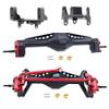 Aluminum Alloy Front Rear Portal Axle + 2pcs Axle Servo Mount for Axial RC Crawler 1/18 UTB18 Capra Unlimited Trail Buggy RTR AXI01002T1 Update Parts view 1