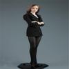 1/6 Scale Female Clothes,Female Slim Business Suit Coat Belt Pantyhose Shoes Costume Accessory Set for 12inch PH TBL JO Action Figure Body (Black) view 4