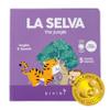 Binibi Spanish Books for Babies & Toddlers 1-3 La Selva Bilingual Sound Book with Jungle Animal Sounds | Bilingual Children's Book | Support Spanish Learning for Kids | Libro en espaol para bebs view 1