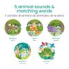 Binibi Spanish Books for Babies & Toddlers 1-3 La Selva Bilingual Sound Book with Jungle Animal Sounds | Bilingual Children's Book | Support Spanish Learning for Kids | Libro en espaol para bebs view 3