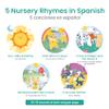 Binibi Spanish Musical Book for Toddlers Sol Solecito & Other Nursery Rhymes | Spanish Learning for Kids | Bilingual Children's Sound Book | Libro en espaol para bebs view 3