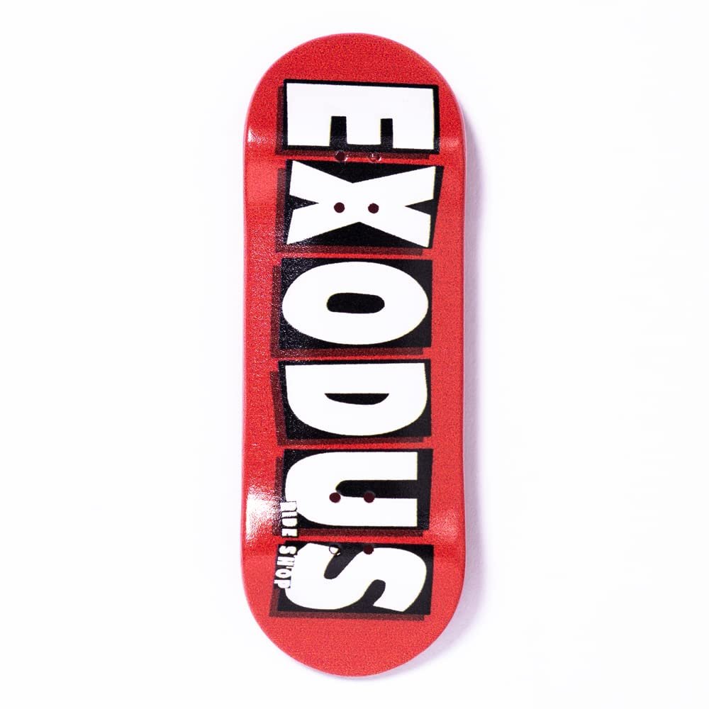 Exodus Deep Concave Fingerboard Deck (Brand Logo, 35mm)