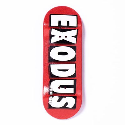 Exodus Deep Concave Fingerboard Deck (Brand Logo, 32mm)