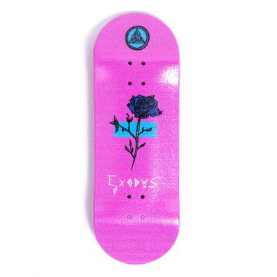 Exodus Deep Concave Fingerboard Deck (Pink Anoixi Rose, 35mm)