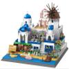 Apostrophe Games Santorini Building Block Set - 1380 Pieces - Model Building Blocks for Adults and Kids - Greece's Island Architecture Kit Famous Landmark Series view 3