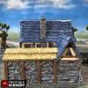 3DEGOS Winterdale Tavern Set DND Terrain for Dungeons and Dragons, D&D, Pathfinder, Warhammer 40k, Miniatures, D and D, Dungeons and Dragons Gifts, Dungeon Master view 3