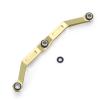 AXSPEED Brass Steering Linkage Links Rod Tie for 1:18 TRX4-M TRX4M RC Truck Upgrade Parts Gold view 3