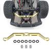 AXSPEED Brass Steering Linkage Links Rod Tie for 1:18 TRX4-M TRX4M RC Truck Upgrade Parts Gold view 4