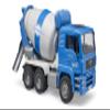 Bruder 02738 Man TGA Concrete Mixer view 2