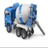 Bruder 02738 Man TGA Concrete Mixer view 4
