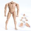 1/6 Scale Male Body, Male 12inch Flexible Muscular Action Figure Body Wide Shoulder Miniature Doll Collectible (B) view 2