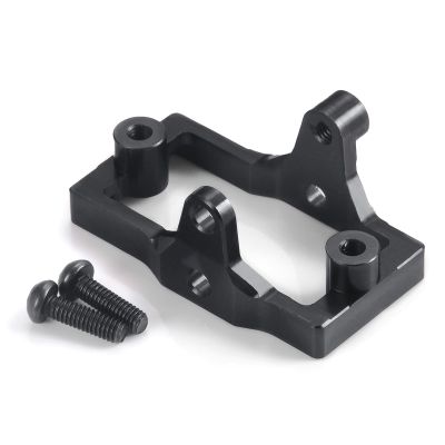 AXSPEED Aluminum Steering Servo Mount Upgrade Accessories for 1:18 TRX4-M TRX4M RC Truck (Black)