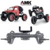 FCX24 Front Axle Servo Mount for 1/24 FMS FCX24 Power Wagon Upgrades Parts DIY 1/24 Replaces Accessory Spare Parts (Titanium) view 3